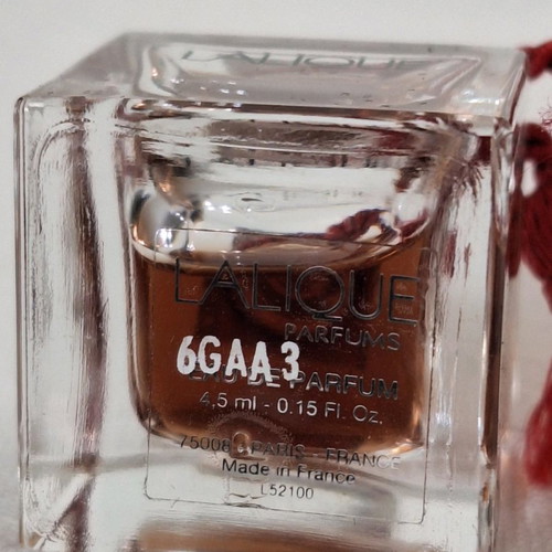 Lalique France Miniature 4.5ml Perfume EDP Le Parfum with box