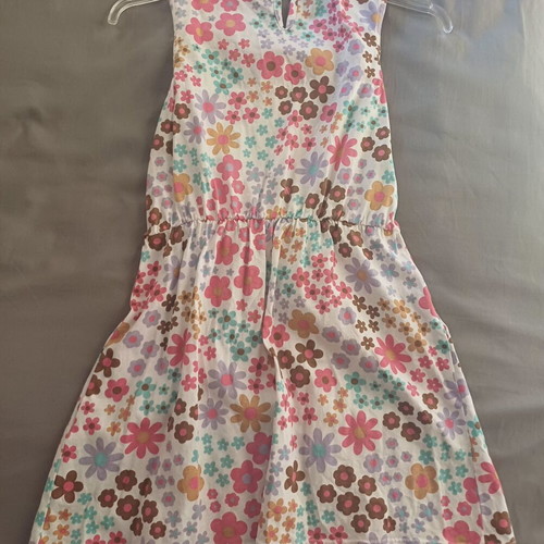 Girls' floral dress, summer, age 6