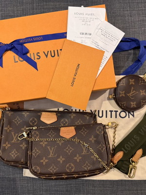 Louis Vuitton Multi Pochette Accessoires χιαστί τσάντα σαν καινούργιο, πλήρες σετ