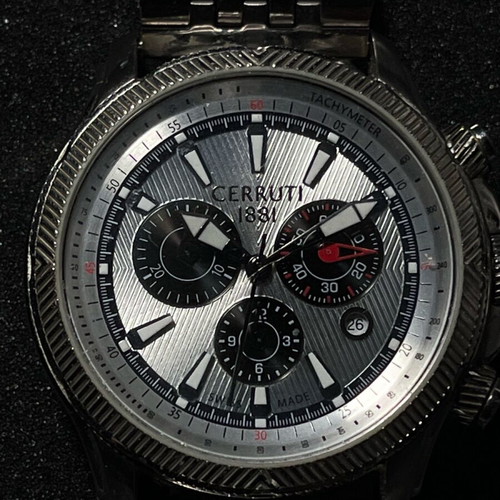 Cerruti 1881 Chronograph 42 mm like new, quartz, men's watch