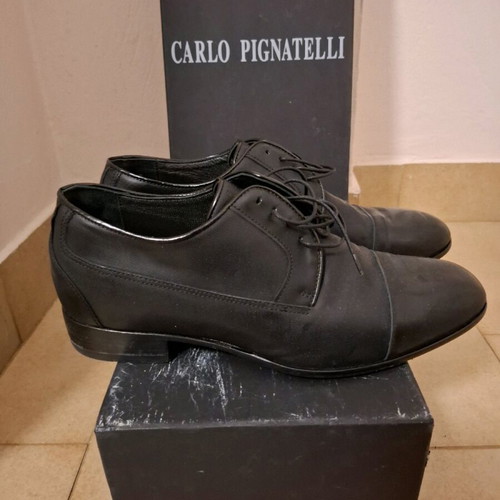 Carlo Pignatelli wedding shoes like new, size 43, black