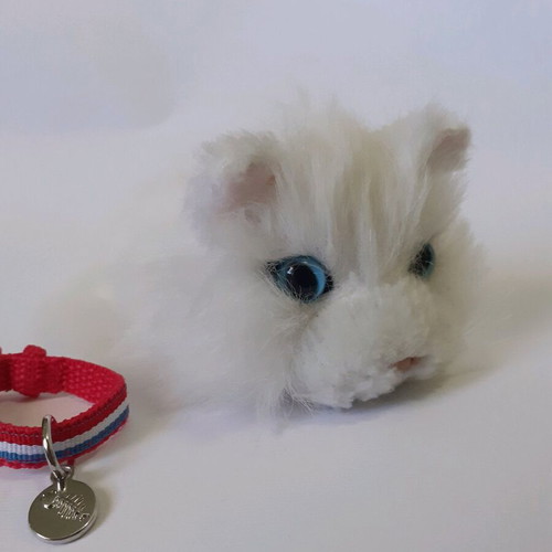 The Cat plush cat set used, two small
