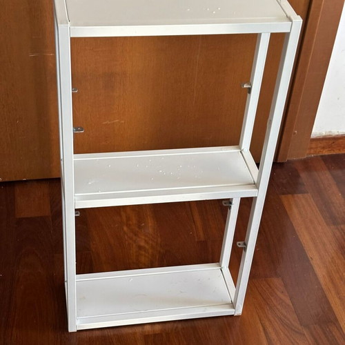 IKEA bathroom cabinet used with two additional shelves