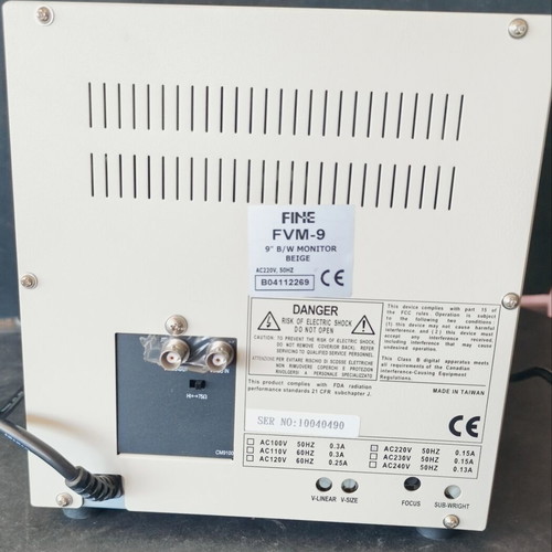 Vintage Fine 9" CRT monitor σαν καινούργιο