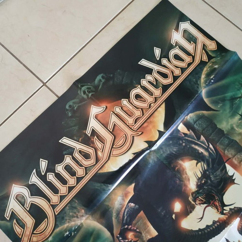 Blind Guardian A Twist In The Myth poster used, 2006 promotional