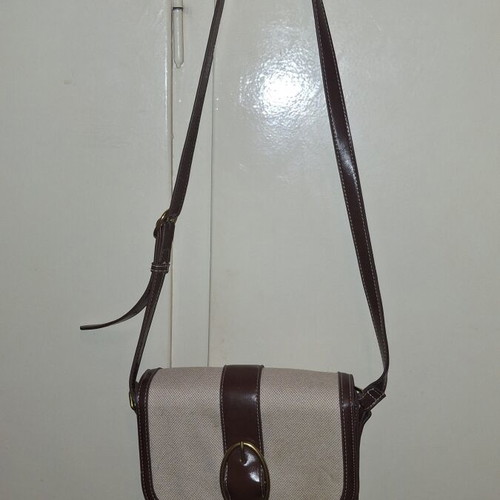 Reserved shoulder bag like new, beige and brown