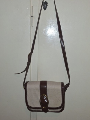 Reserved shoulder bag like new, beige and brown
