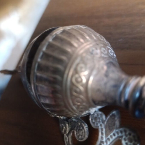Incense Burner small, ornate, used, 13cm