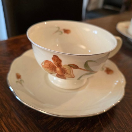 Vintage KPM Germany porcelain set Prinzess series like new, 33 pieces