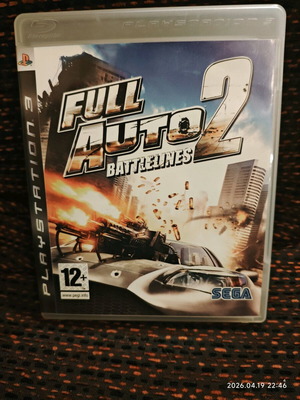 Full Auto 2 PS3 used, with box and booklet