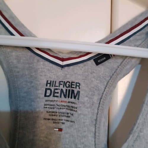 Tommy Hilfiger grey tank top like new