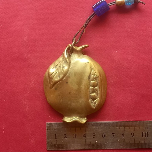 Brass pomegranate decoration