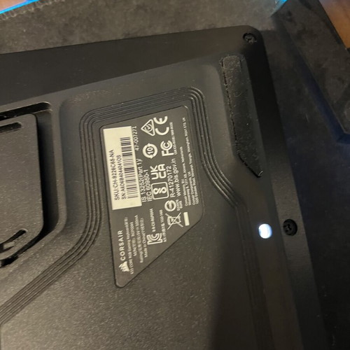 Corsair gaming peripherals pack used, Katar Pro Wireless mouse & K55 CORE RGB keyboard