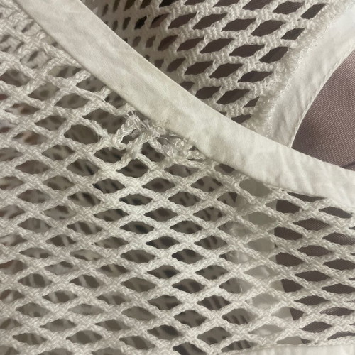 See By Chloe Cotton White Dress with Net and Ruffles like new, repaired defect