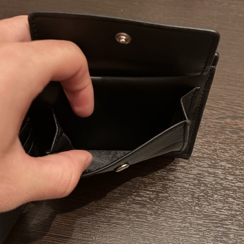 Goyard Paris wallet like new, black and brown