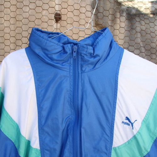 Puma vintage jacket like new, blue and white