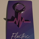 Keychain new, purple