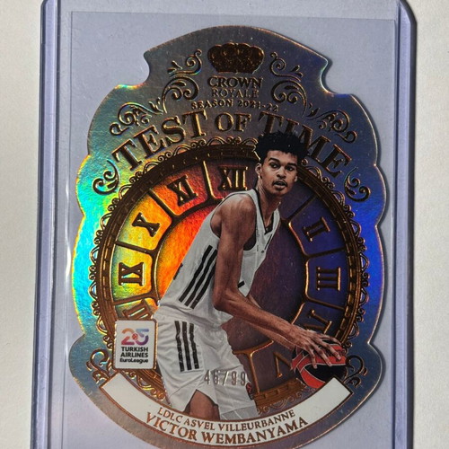 2024-25 Panini Crown Royale Euroleague Victor Wembanyama card like new