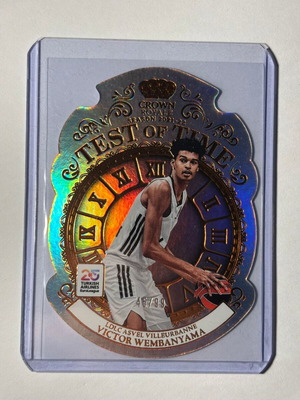 2024-25 Panini Crown Royale Euroleague Victor Wembanyama card like new