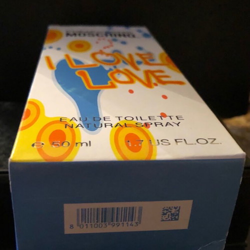 Moschino Cheap & Chic packaging box used
