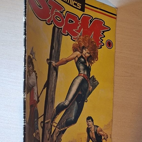 Storm #9 comic book used, Greek