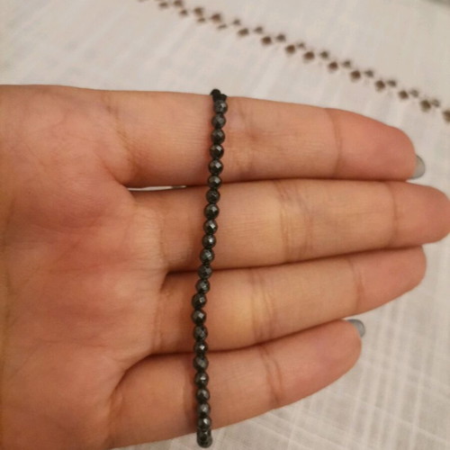 Handmade bracelet with hematite stone like new