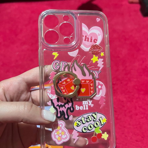 iPhone 13 Pro Max case with selfie stand new
