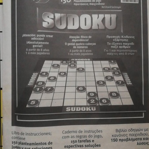 Noris Sudoku board game used