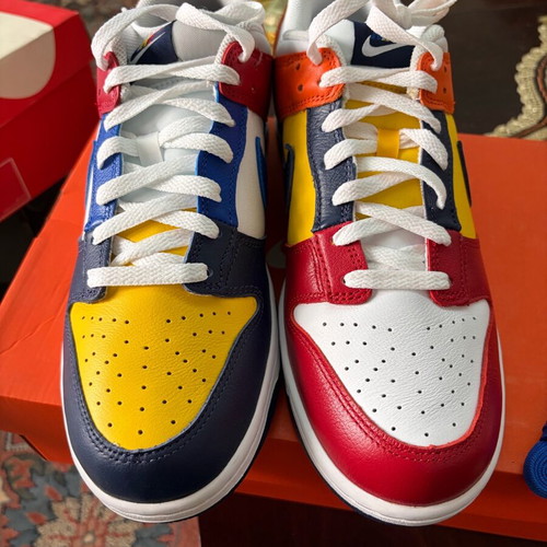 Nike Dunk Low Jo QS new, multicolor sneakers size 44.5