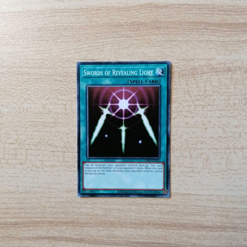 Yu-Gi-Oh! Swords of Revealing Light Spell Card Near Mint