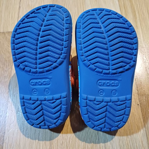 Crocs Clogs Paw Patrol Like New Size 20-21 Blue Multicolor