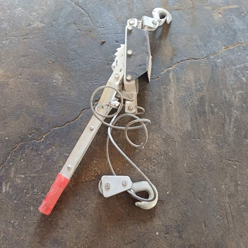 Hand Operated Winch used