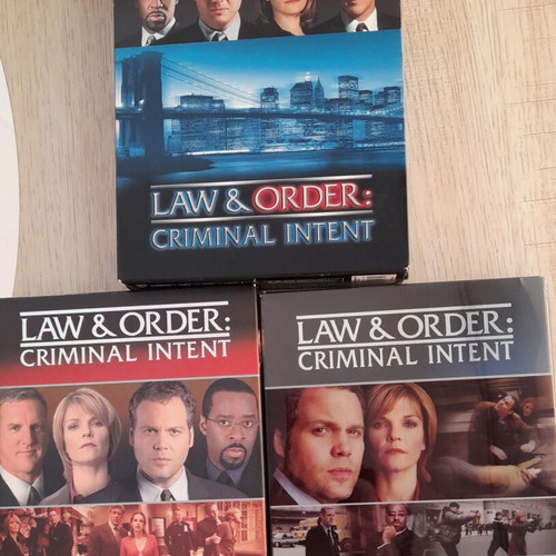 Law & Order Criminal Intent Seasons 1, 2, 3 DVD like new