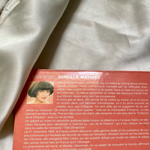 Mireille Mathieu L'Essentiel CD used (2004)