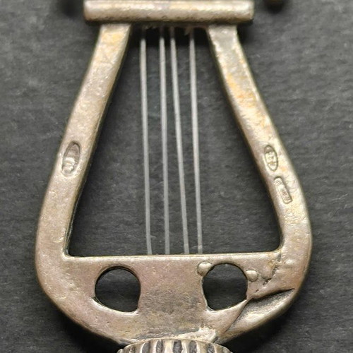 Silver 17 like new, 4.5x3 cm, 9.7g, .925 silver