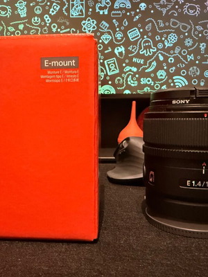 Sony  e 15mm f1.4 G lens