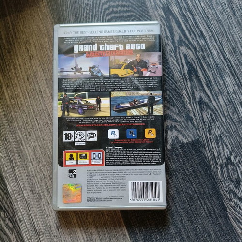 Grand Theft Auto Liberty City Stories Platinum PSP used