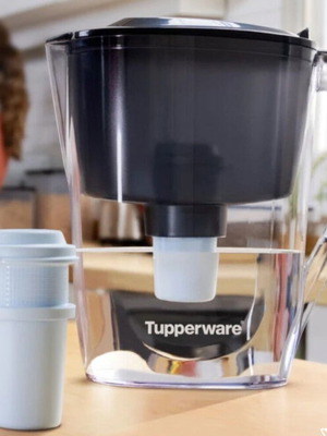 Tupperware Water Filter Pitcher 2.6 l new with 1 filter