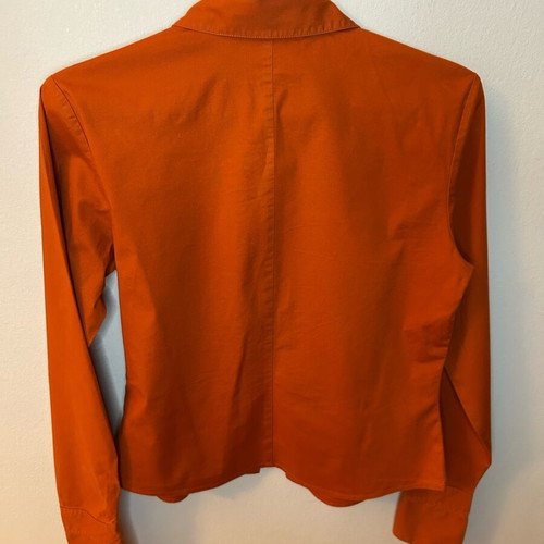 Pumpkin orange terracotta shirt like new, size XS