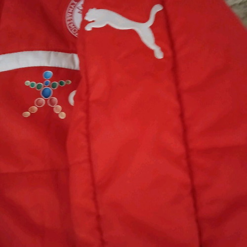 Olympiakos waterproof jacket with fleece lining like new