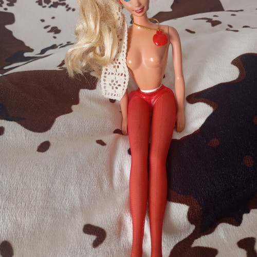 Κούκλα Barbie ρετρό Superstar face μεταχειρισμένη από τα 80s, Μαλαισία