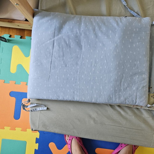 Nef Nef Indian Crib Bumper like new 60x67x60x40 cm
