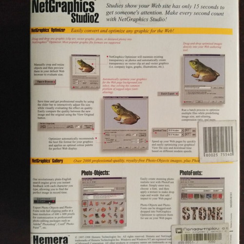 Hemera NetGraphics Studio 2 software bundle