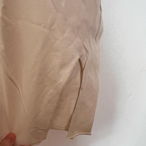 Bershka oversized T-shirt Medium, beige cream with back print
