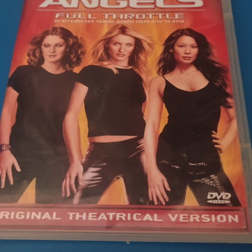 Charlie's Angels DVD new, crime genre, subtitles
