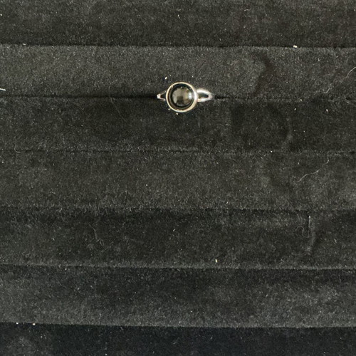 Handmade jewelry set with stainless steel earrings and ring