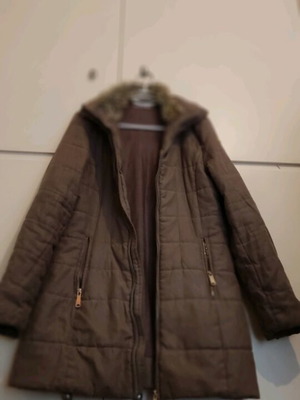 Women's jacket used, brown, size L