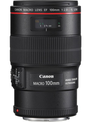 Canon EF 100mm f/2.8L Macro IS USM lens like new