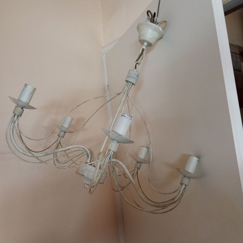 Ceiling light 5-light in like new condition, 52 cm diameter
