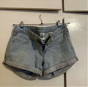 H&M light blue jean shorts
